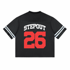 “Faith over fear” black mesh jersey