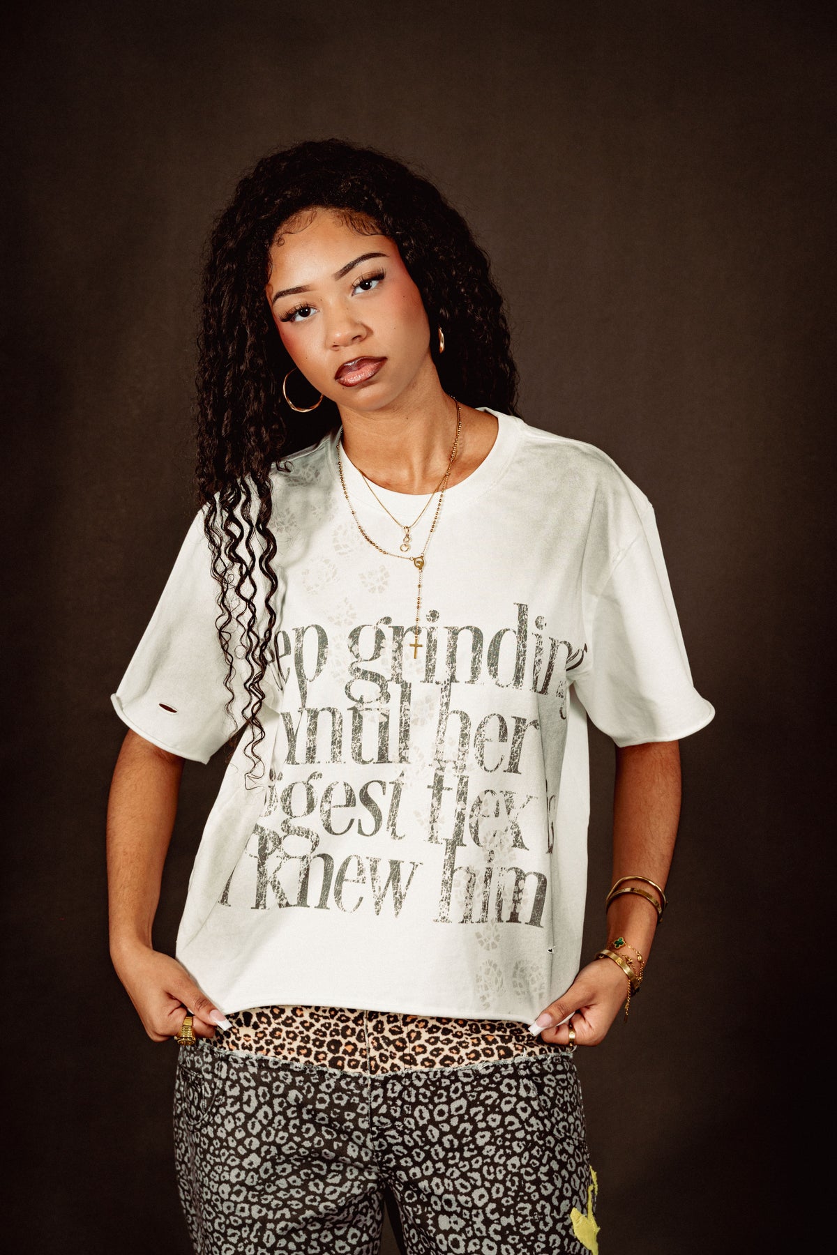 Keep Grinding T-shirt