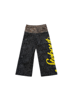 Double Waisted Leopard Jeans