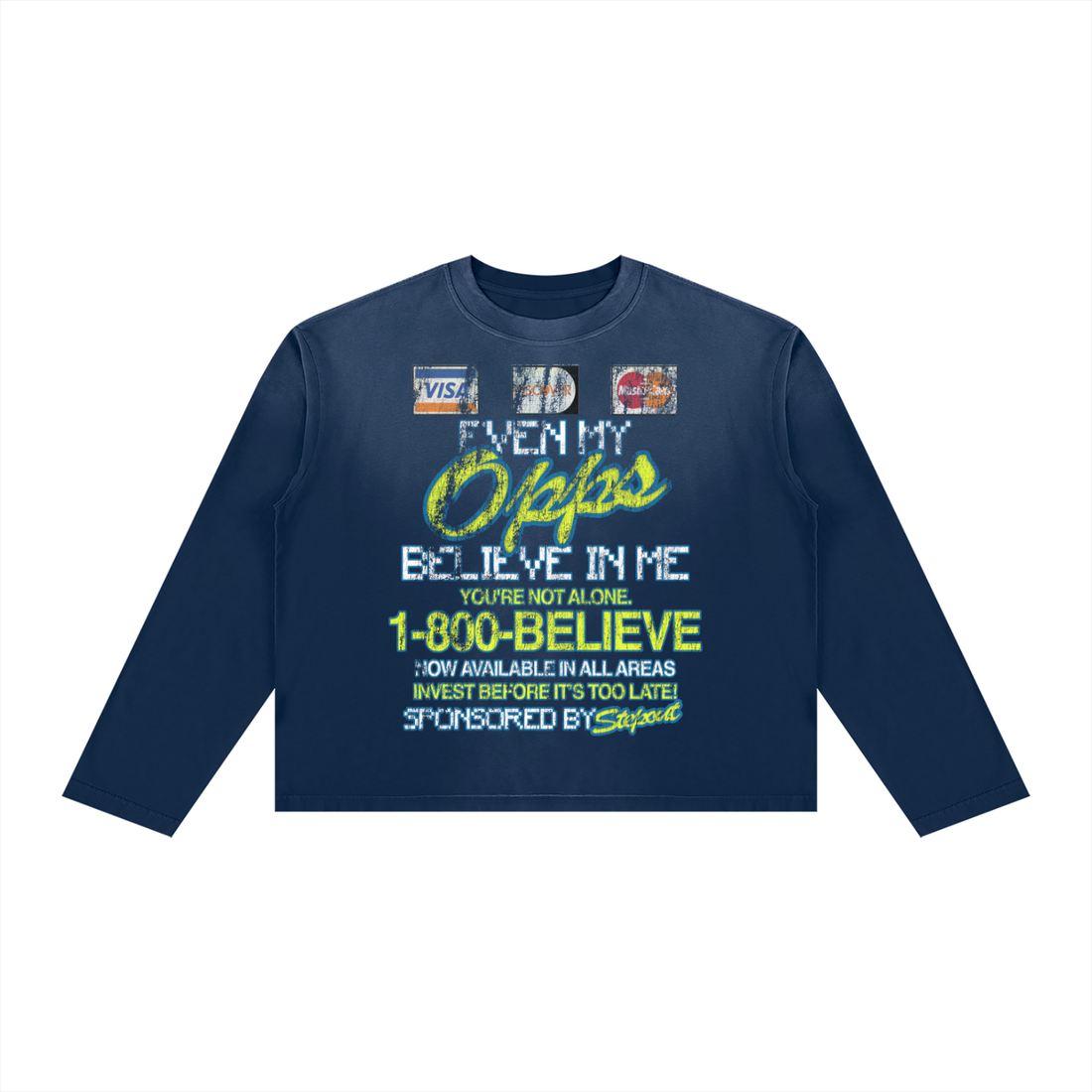 Sunfade Boxy Long Sleeve T-Shirt